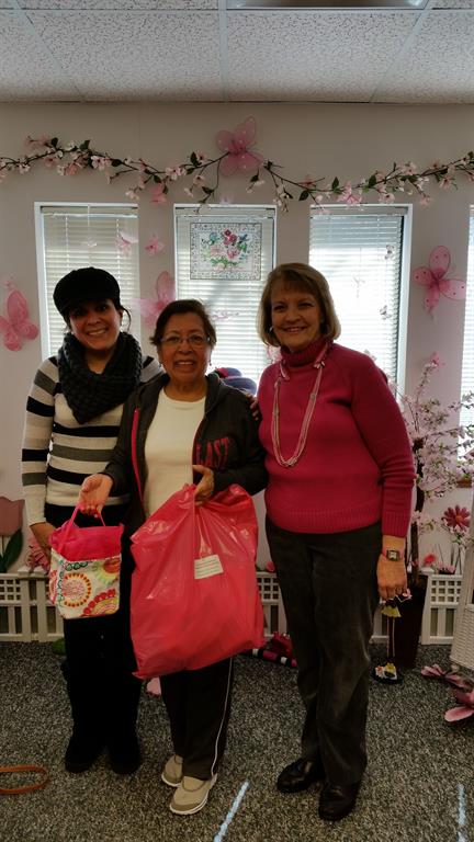 Patients getting helped in our Hope Closet